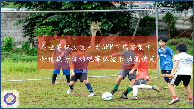 在世界杯投注平台APP下载安装中，如何提升你的观赛体验和功能使用？
